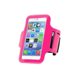 Mobile phone armband serioux pink
