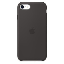Apple iphone se2 leather case - black