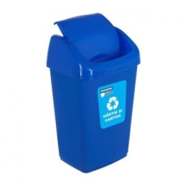 Cos gunoi pt reciclare eco 35 l albastr