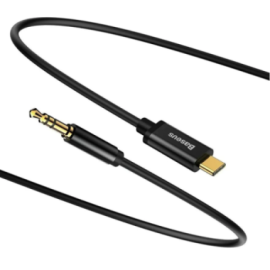 Cablu audio baseus yiven 1.2m negru